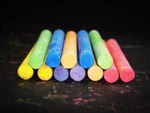 colour chalk