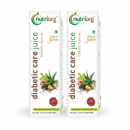 Nutriorg Diabetic Care Juice | 300 ml ( Pack of 2)