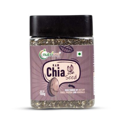 Nutriorg Premium Raw Chia Seed | 300g ( Pack of 2)