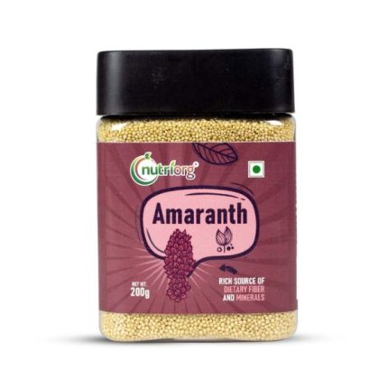 Nutriorg Amaranth (Rajgira) Seeds | 200g ( Pack of 5)