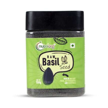Nutriorg Basil Seeds | 300g ( Pack of 2)